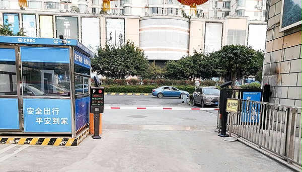 中铁二局安装捷鹰科技车牌识别系统