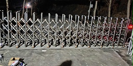 四川电动伸缩门厂家安装汶川不锈钢伸缩门