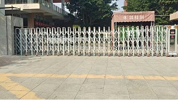 四川电动伸缩门厂家铝合金伸缩门价格表