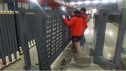 捷鹰电动门厂家12月27日生产进度