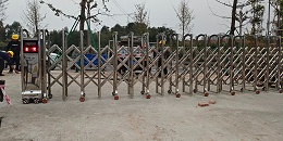 电动伸缩门厂家安装眉山不锈钢伸缩门