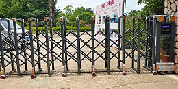 四川电动伸缩门厂家安装崇州景点大门