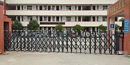 福州学校电动伸缩门定制化设计，适配不同校园场景