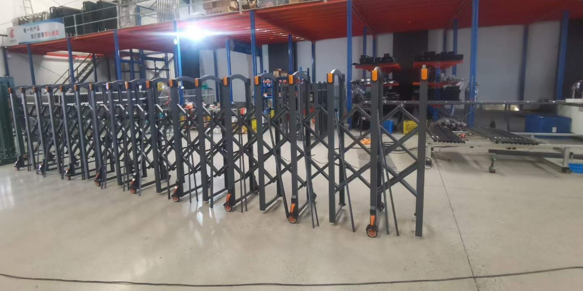 苏州商场电动伸缩门-颜值与实用兼具，提升商圈形象与通行效率