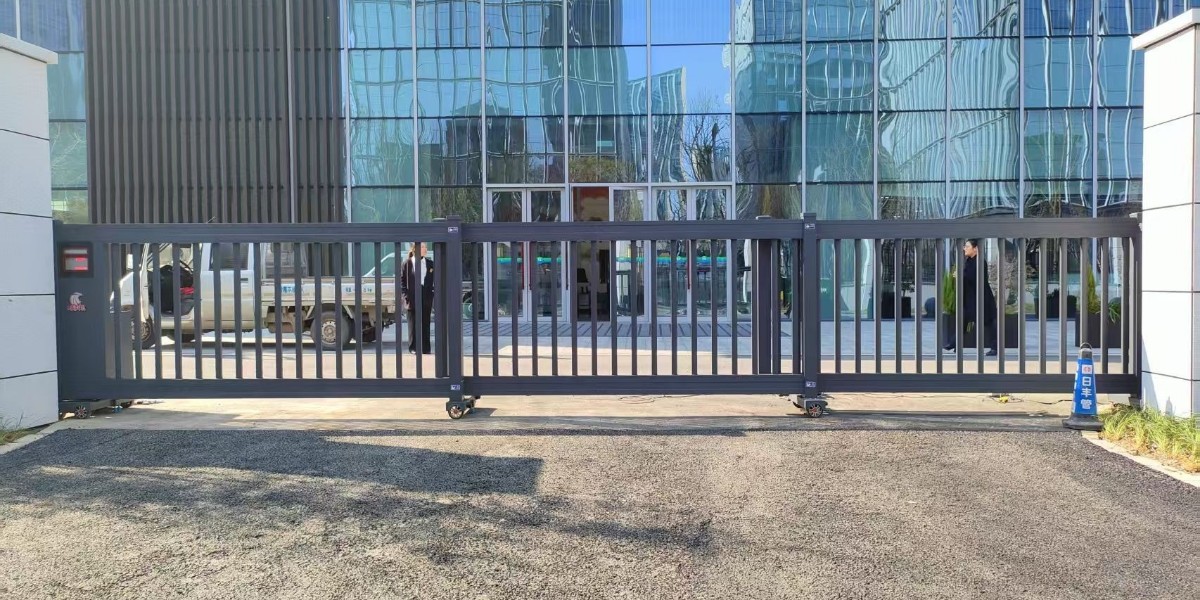 学校用的电动伸缩门哪里有卖？临近开学，赶工期装门总延期误事