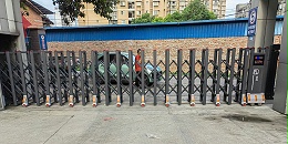 杭州学校电动伸缩门认准原厂品质，安全耐用守护校园师生
